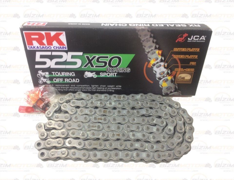 RK XSO X-Ring 525 116 Bakla Teker Zinciri