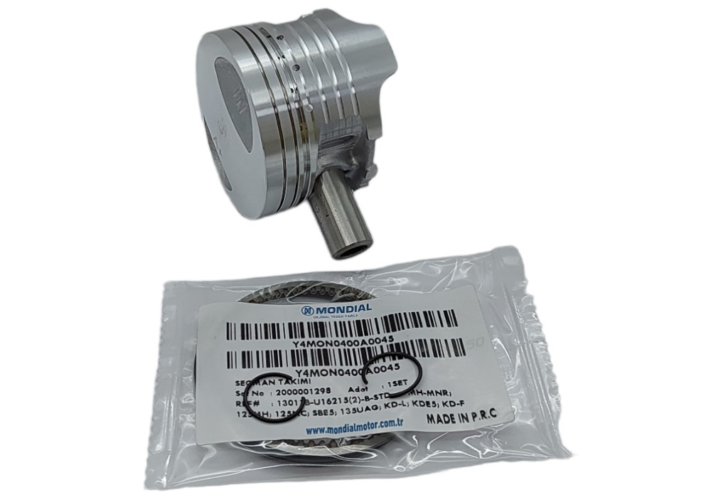 Mondial Vulture 125 İ Piston Sekman Seti