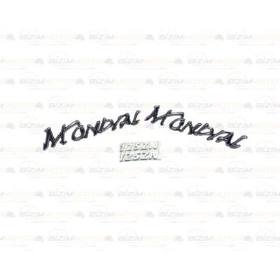 Mondial Zn 125 Sele Altı Yan Kapak Amblemi
