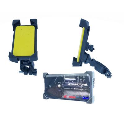 Motosiklet Telefon Tutucu Gidon Bağlantılı