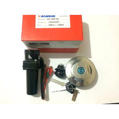 YAMAHA YBR 125 KONTAK KİLİT SETİ 2010-16