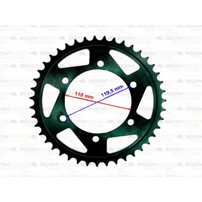 Yamaha Tracer 700 Arka Dişli 43T