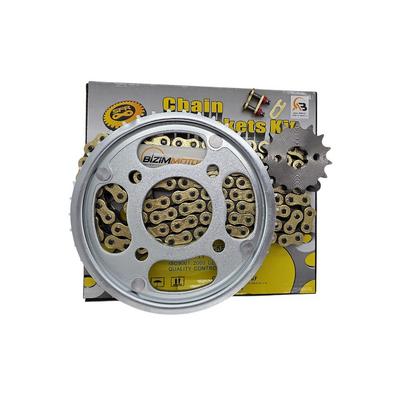 Cbf 150 Ön Arka Dişli Oringli Zincir Seti Gold