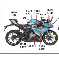 Cf Moto SR 250 Far Muhafaza Yan Grenajı Sağ