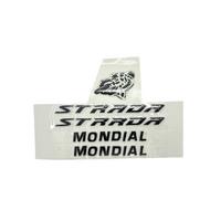 Mondial Starada 125 Arma Etiket Seti
