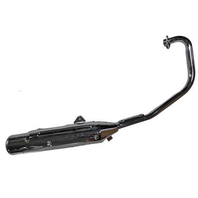 Yamaha YBR 125 Egzoz Komple (Nikel)