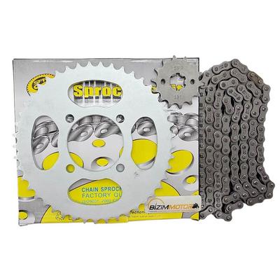 Ybr 125 Ön Arka Dişli Zincir Seti