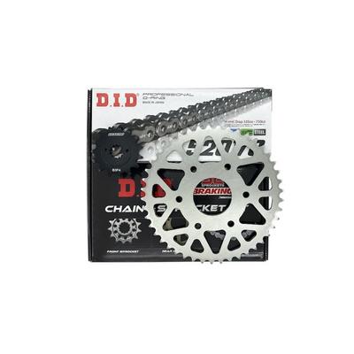 Dominar 400 / D 250 Ön Arka Dişli Zincir Seti DID